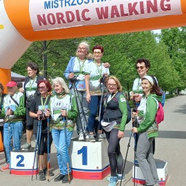 powiększ zdjęcie: Mistrzostwa Legnicy w nordic walking. Zobacz kto zwyciężył