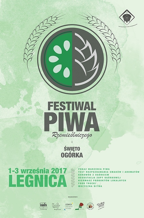 plakat piwo ogorek 2017 Legnica
