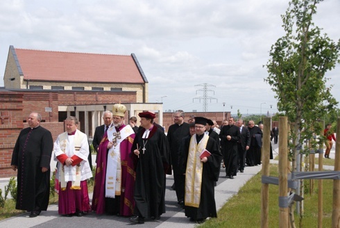 Nowy cmentarz komunalny został poświęcony
