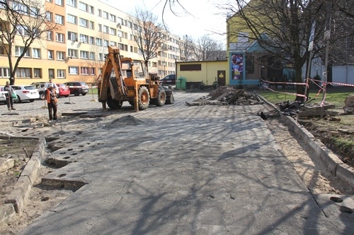 Remont parkingu przy ul. Partyzantów